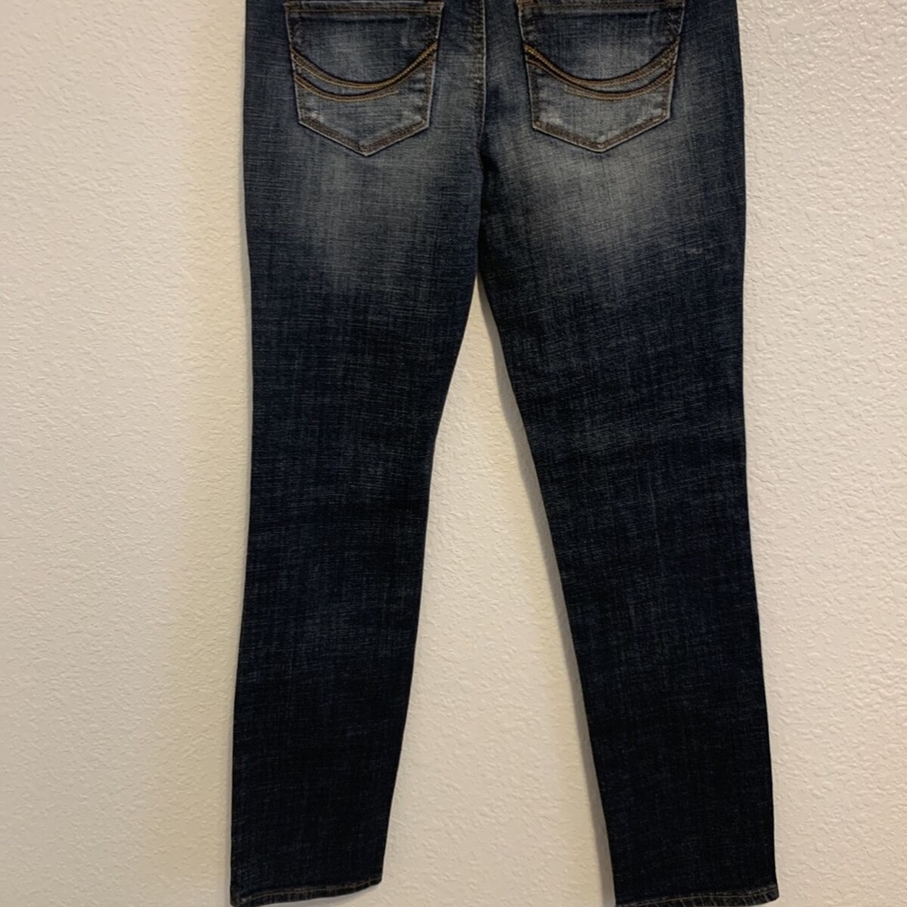 Flirty Everyday Skinny Refuge Distressed Washed Jeans Pant Womans Regular 0 Slim - Picture 6 of 12